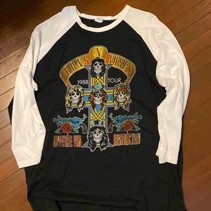 Vintage Reproduction Guns N Roses Shirt - Size 3XL
